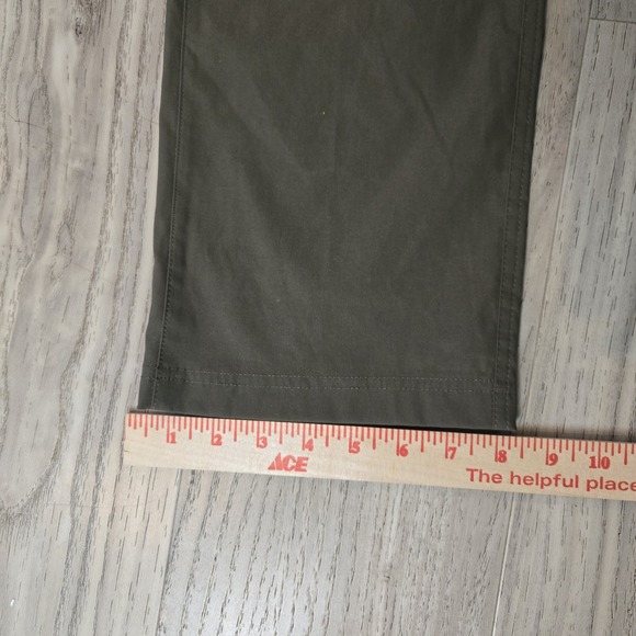 Orvis Trek Outdoor Stretch Water Repellent Pants Mens 32x32 Green NWT Zip Pocket - Picture 6 of 9